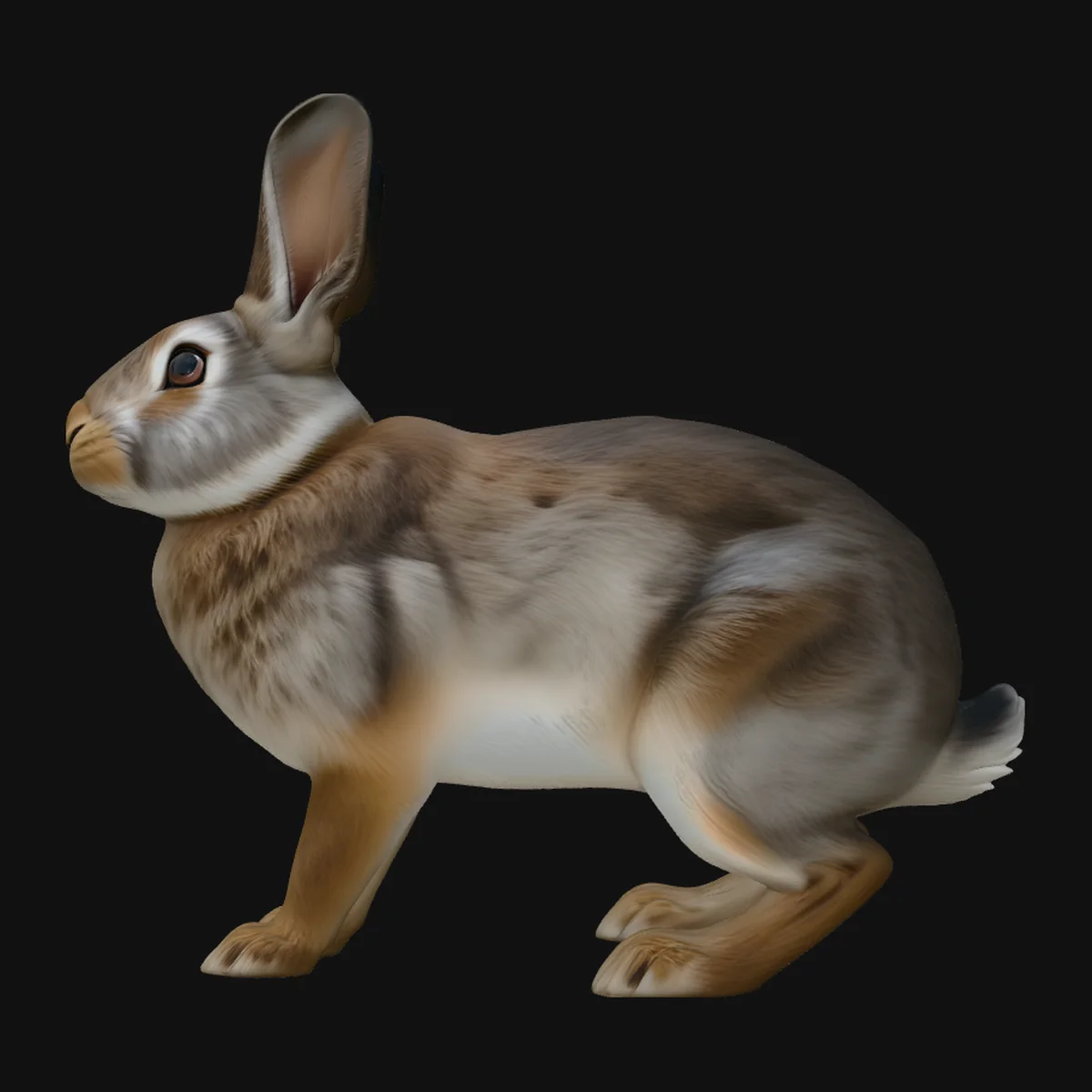 Brown Hare Statue Design 1