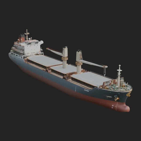 Bulk Carrier Ship Model Design 1
