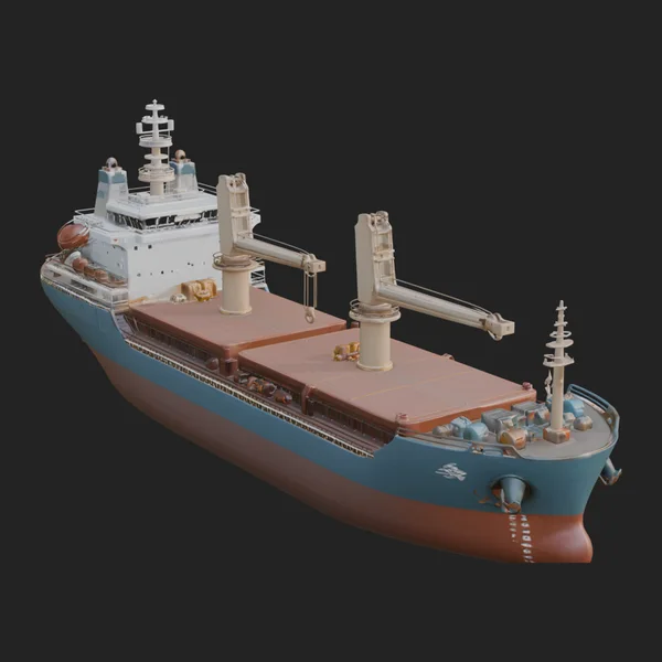 Bulk Carrier Ship Model Design 3