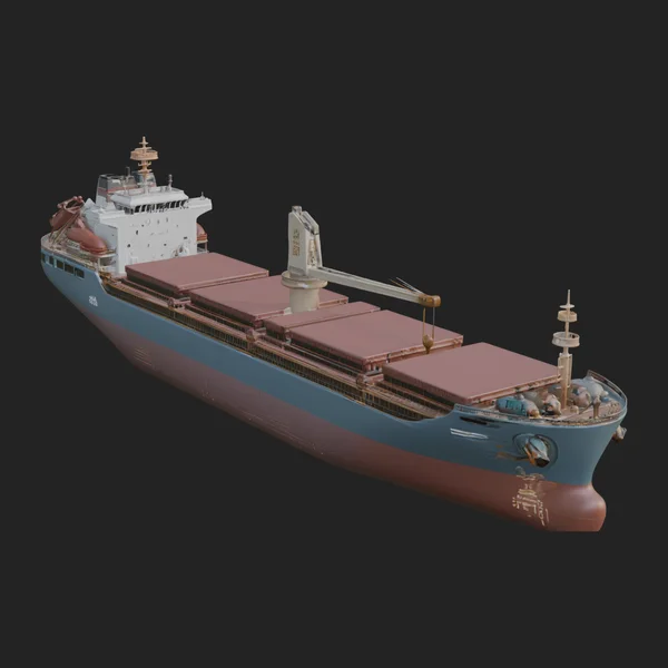 Bulk Carrier Ship Model Design 4