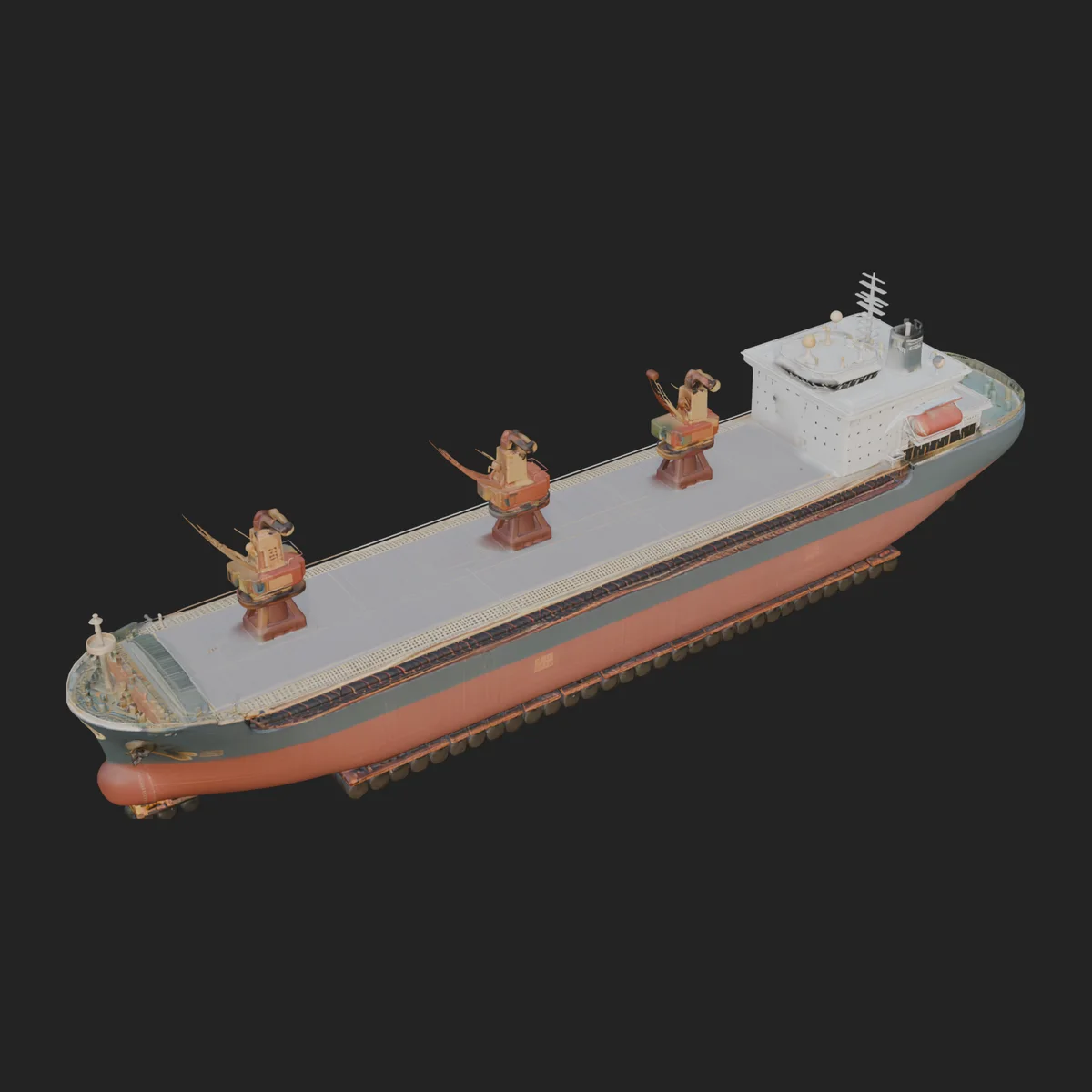 Bulk Carrier Ship Model Design 6