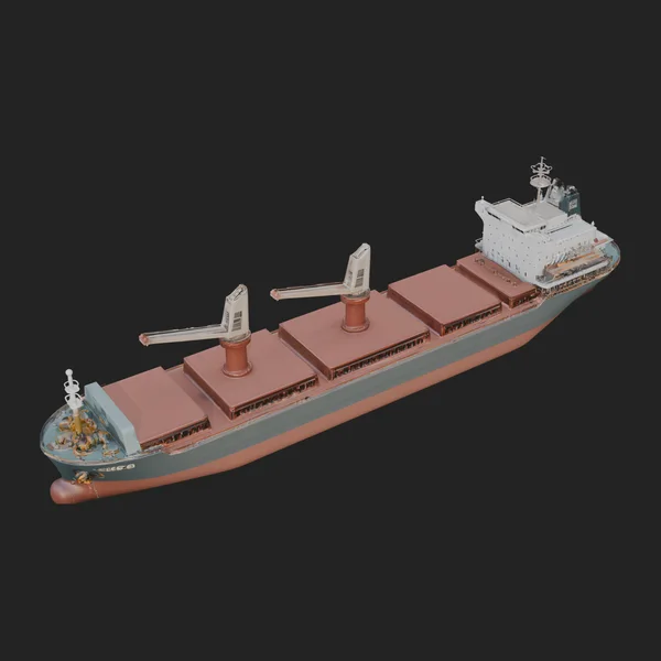 Bulk Carrier Ship Model Design 7