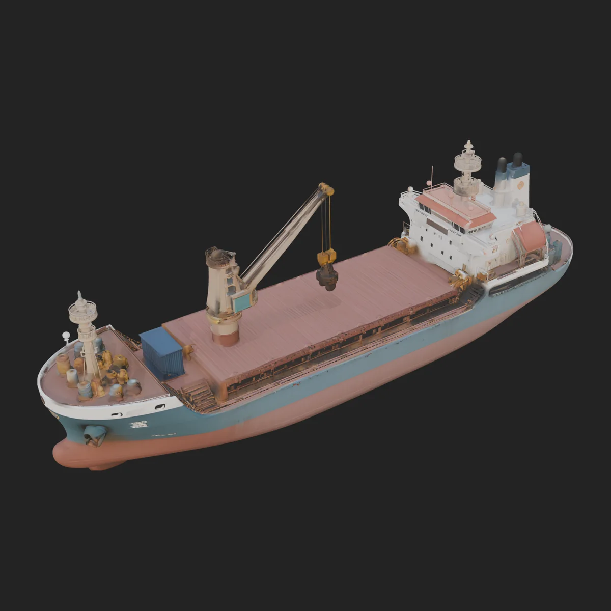 Bulk Carrier Ship Model Design 9