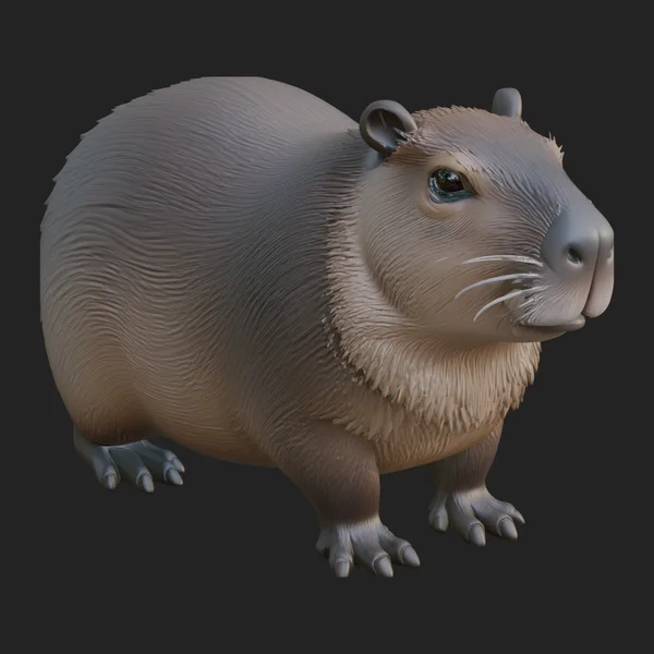 Capybara Statue Design 1