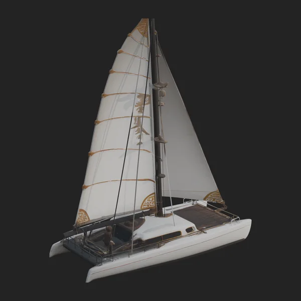 Catamaran Yacht Model Design 14
