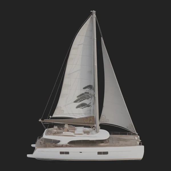 Catamaran Yacht Model Design 15