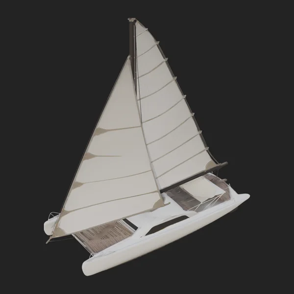 Catamaran Yacht Model Design 17