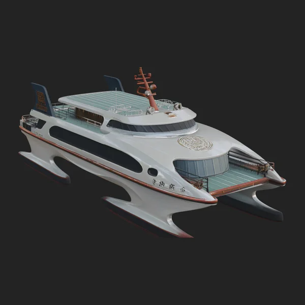 Catamaran Yacht Model Design 3