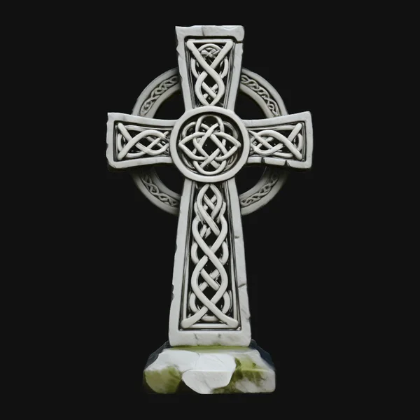 Celtic Cross Statue Design 3