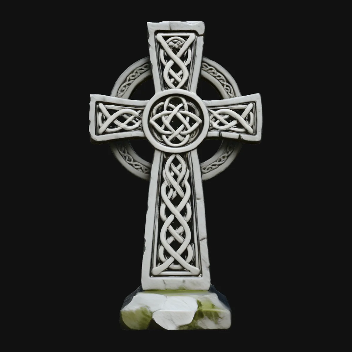 Celtic Cross Statue Design 3