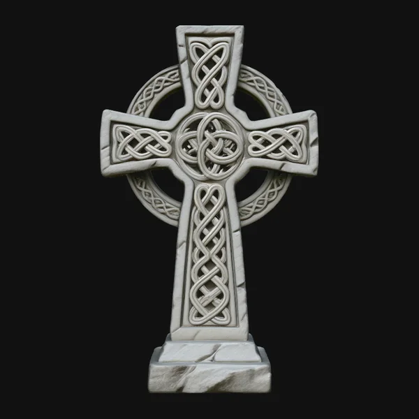Celtic Cross Statue Design 4