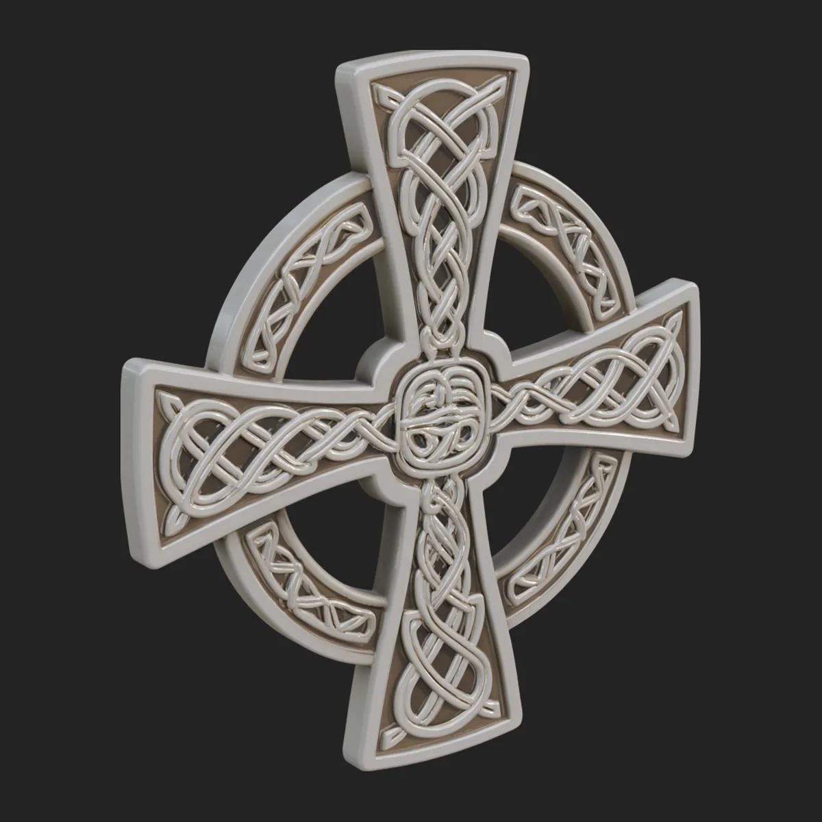 Celtic Cross Wall Plaque Design 1