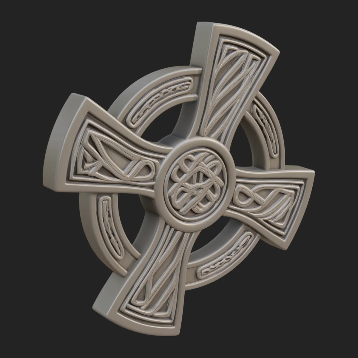 Celtic Cross Wall Plaque Design 3