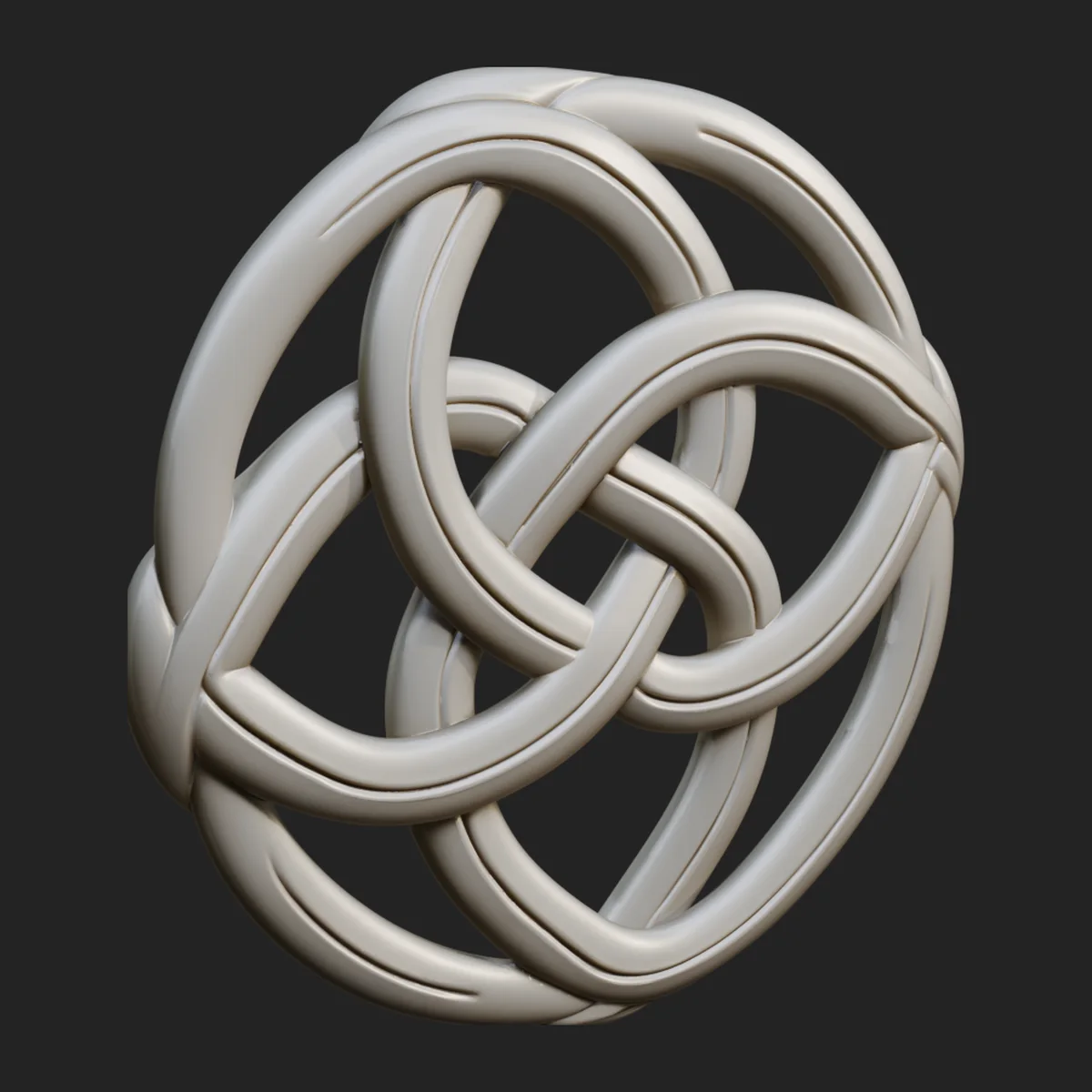 Celtic Endless Knot Ornament Design 3