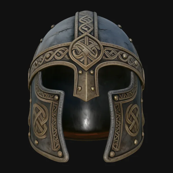 Celtic Knotwork Nasal Helmet Design 1