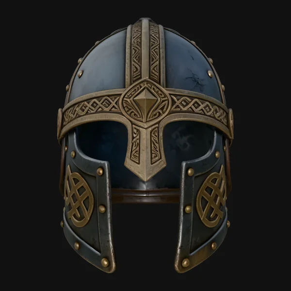 Celtic Knotwork Nasal Helmet Design 2