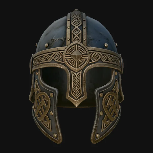 Celtic Knotwork Nasal Helmet Design 4