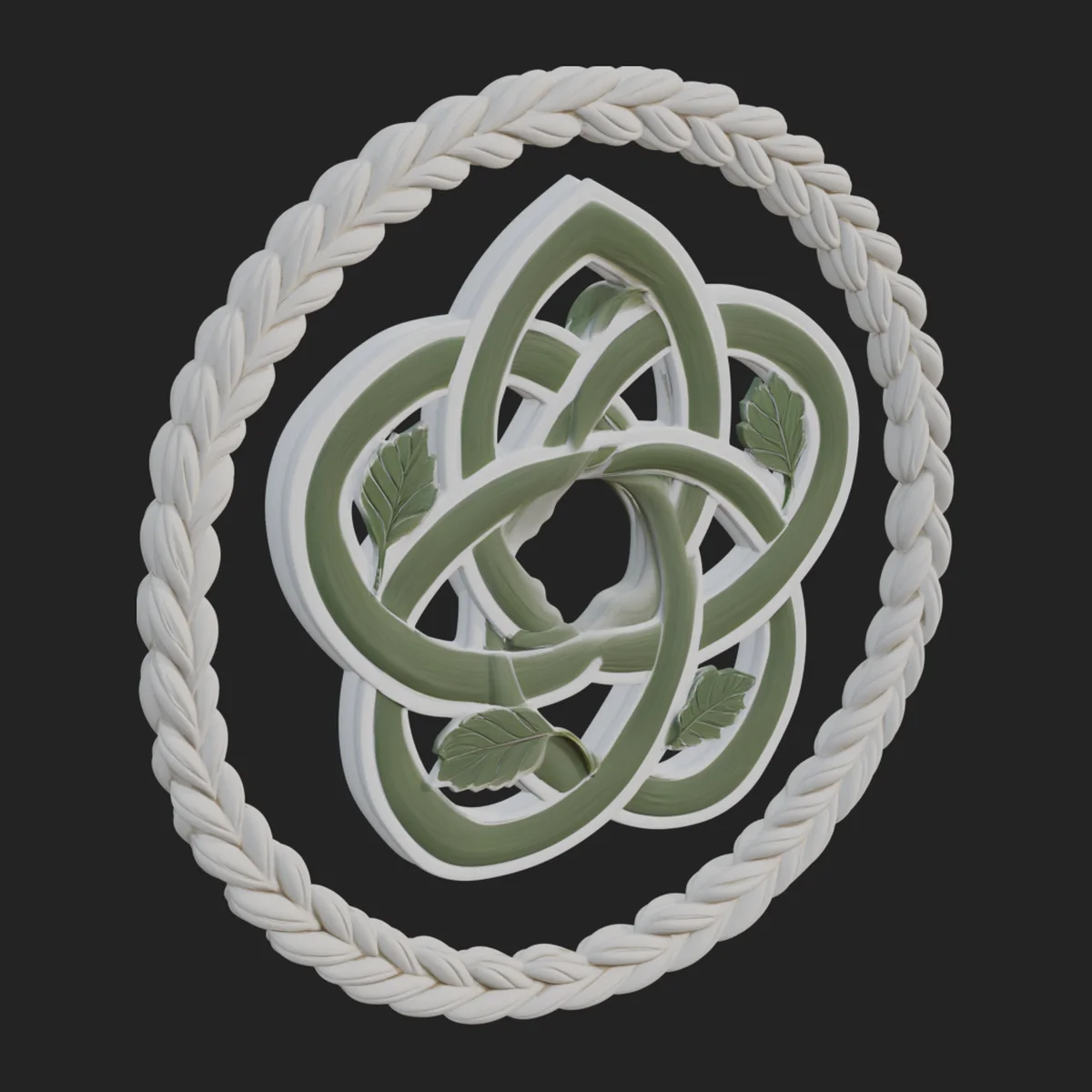 Celtic Trinity Knot Pendant Design 13