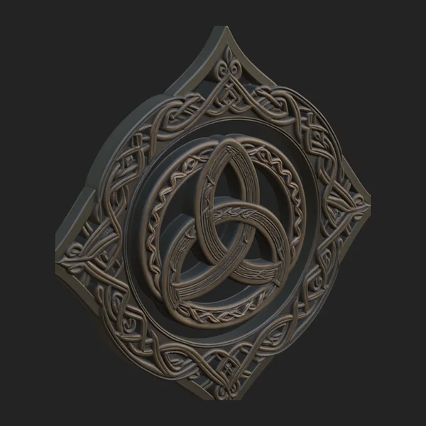 Celtic Trinity Knot Pendant Design 14