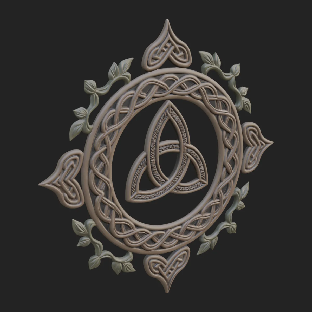 Celtic Trinity Knot Pendant Design 15