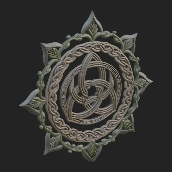 Celtic Trinity Knot Pendant Design 16