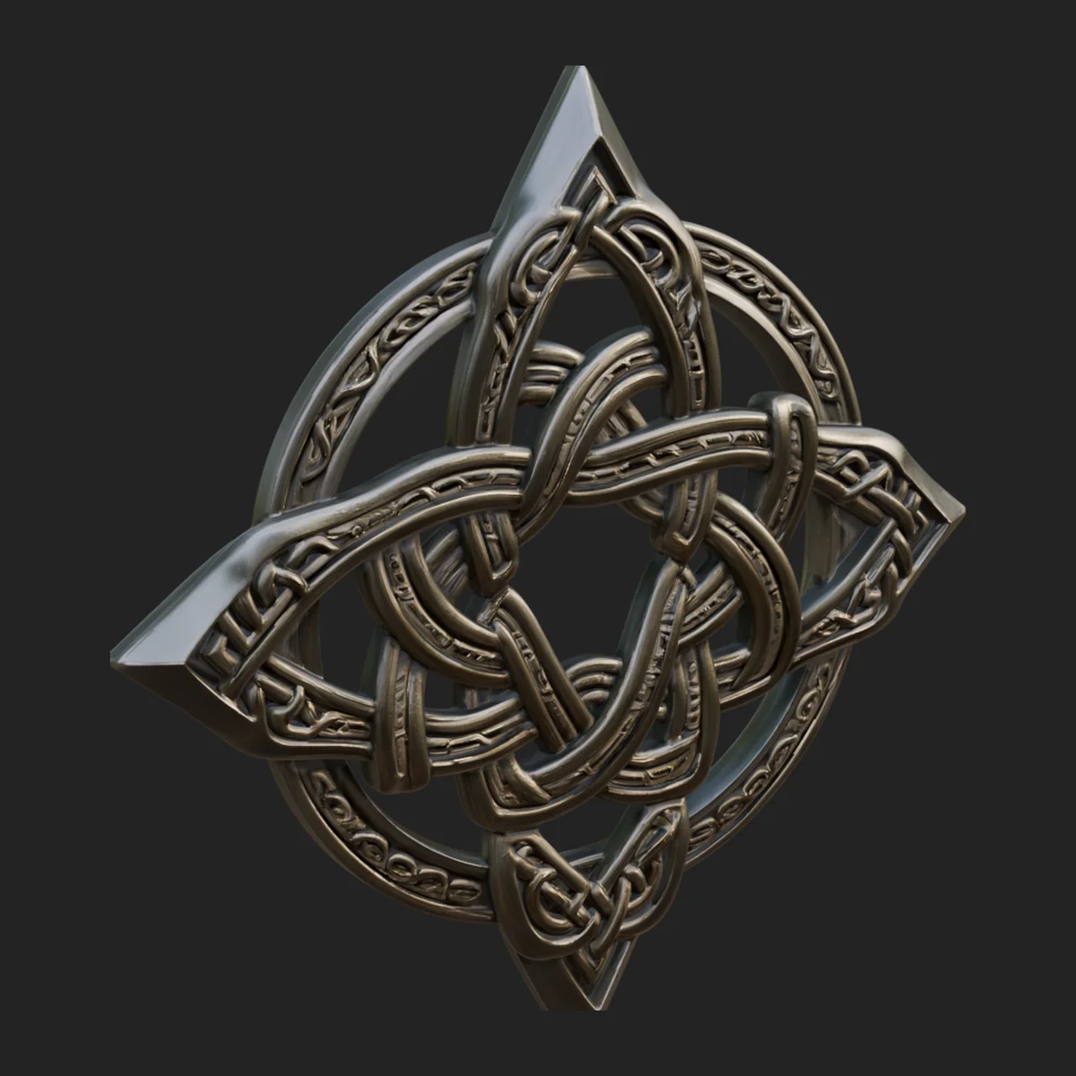 Celtic Trinity Knot Pendant Design 17