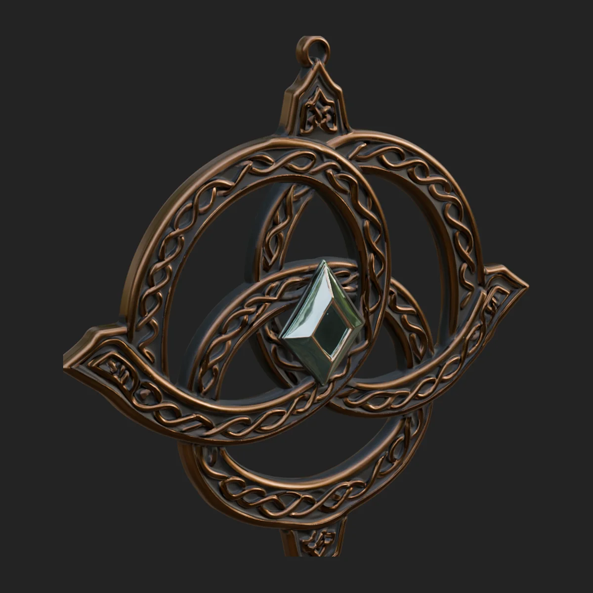 Celtic Trinity Knot Pendant Design 18