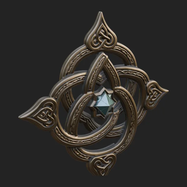 Celtic Trinity Knot Pendant Design 19