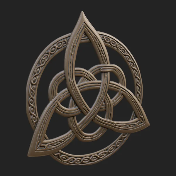 Celtic Trinity Knot Pendant Design 2
