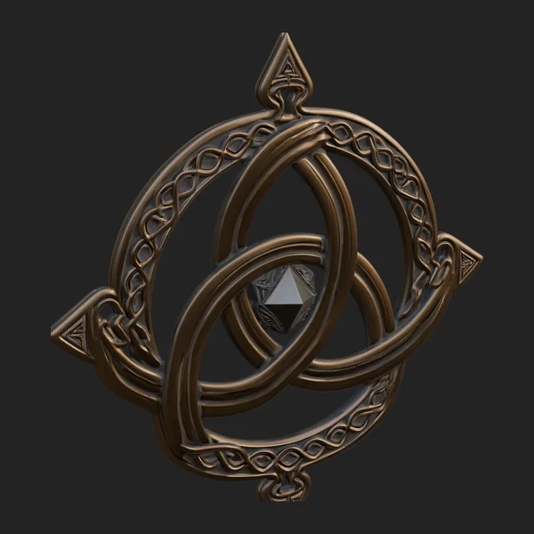 Celtic Trinity Knot Pendant Design 5