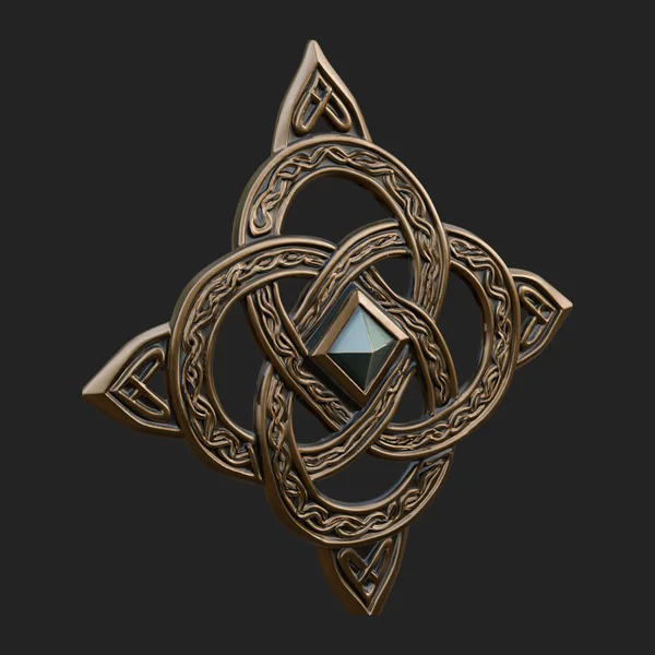 Celtic Trinity Knot Pendant Design 6