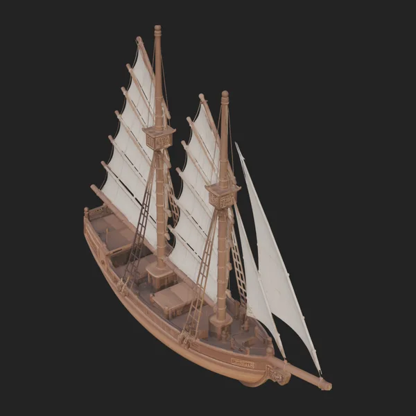 Chinese Junk Ship Model Design 1