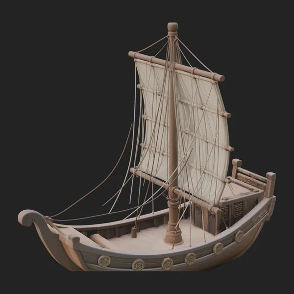 Chinese Junk Ship Model Design 26