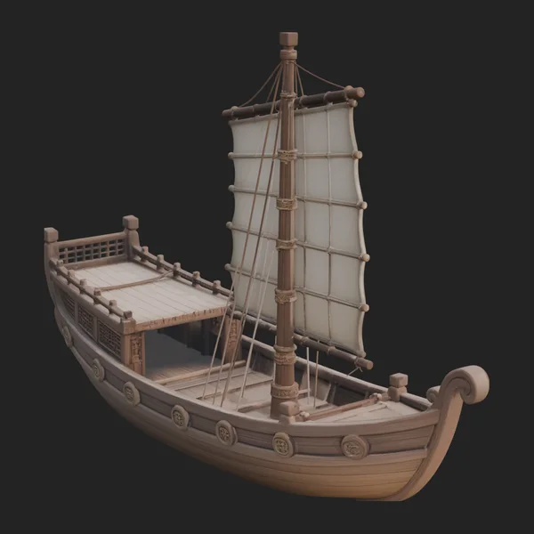 Chinese Junk Ship Model Design 38