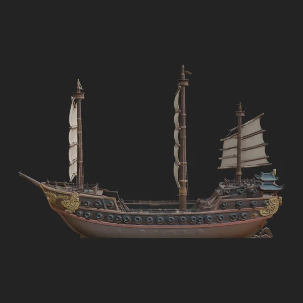 Chinese Junk Ship Model Design 41