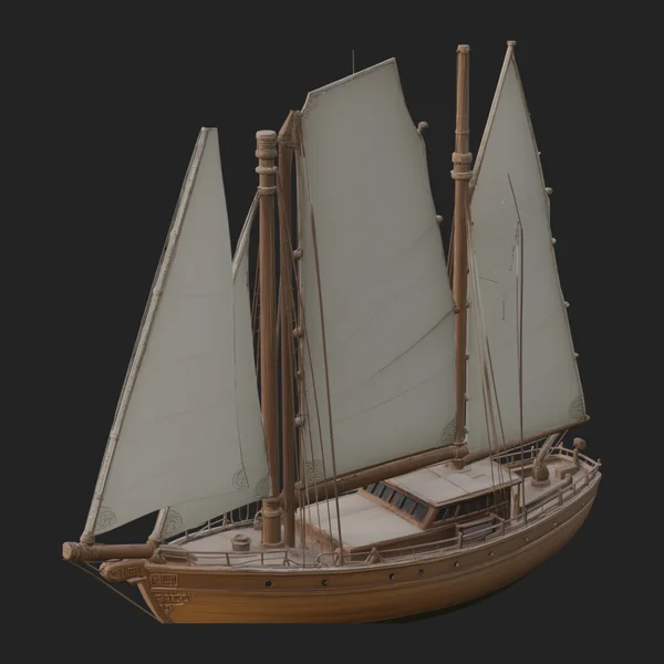Chinese Junk Ship Model Design 8