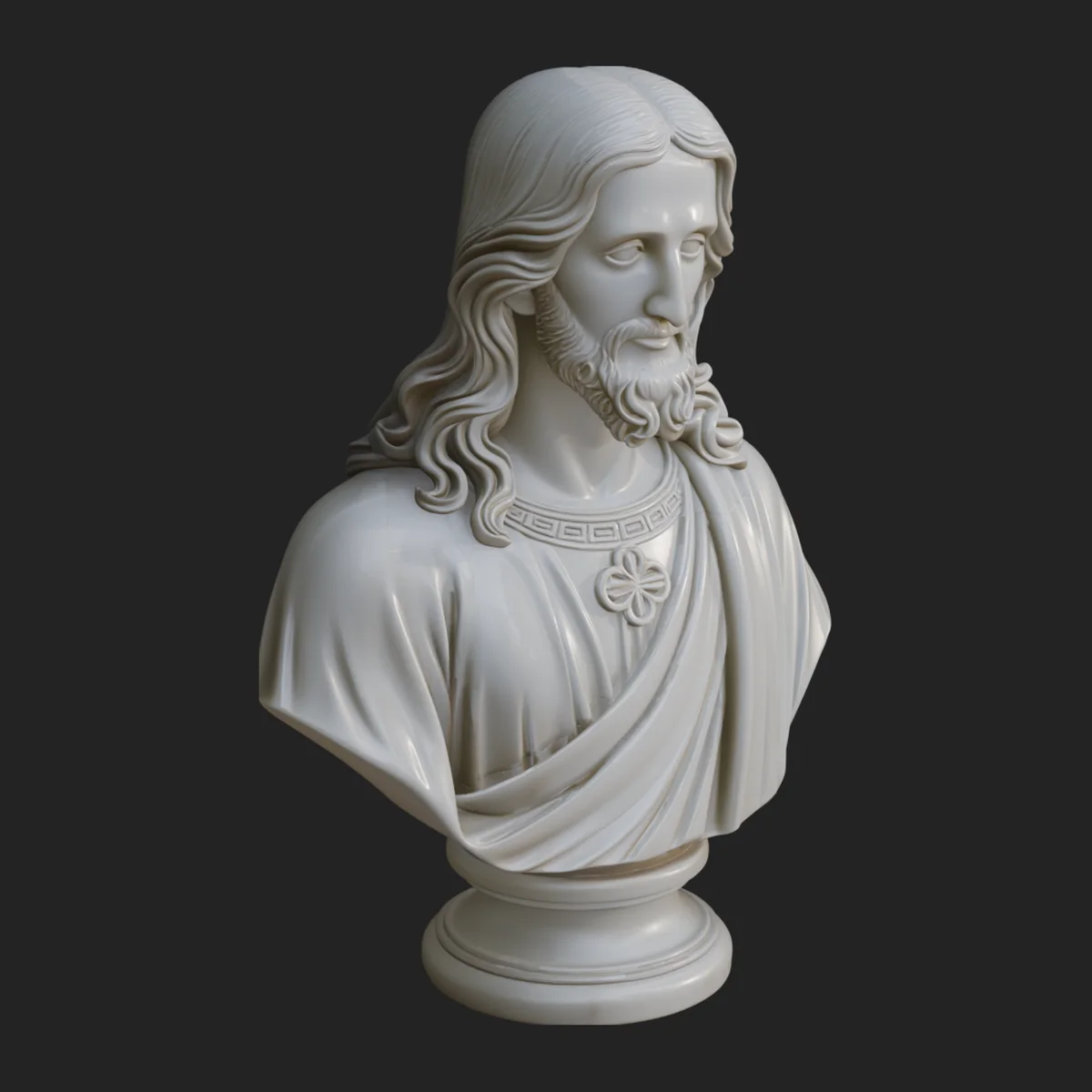 Christ Bust Statue Design 1