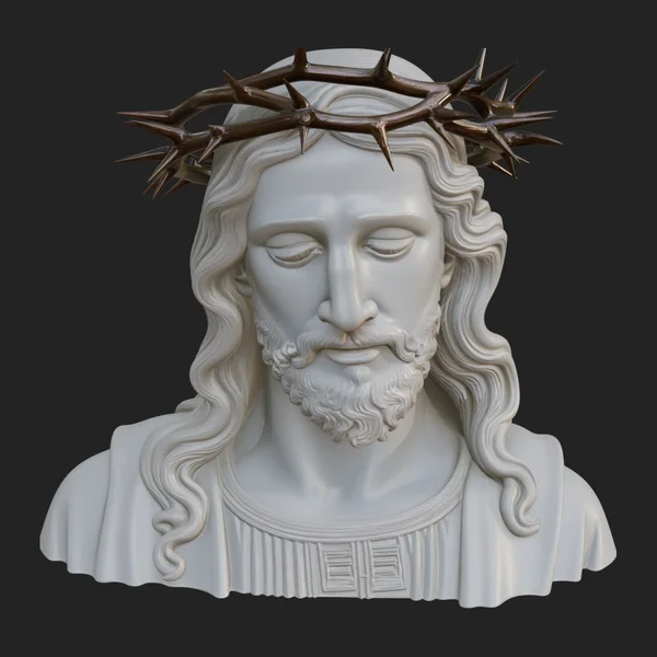 Christ Bust Statue Design 3
