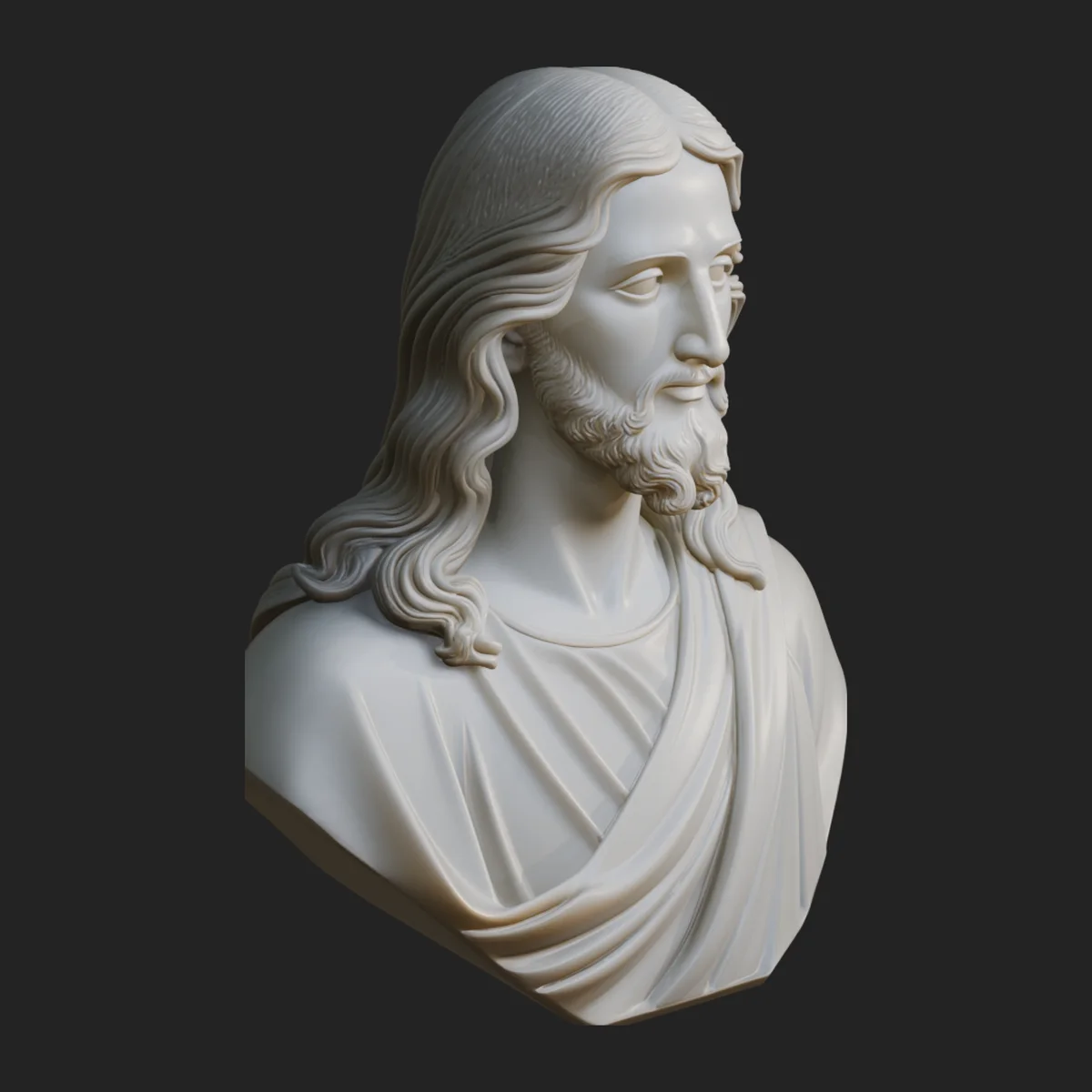 Christ Bust Statue Design 7
