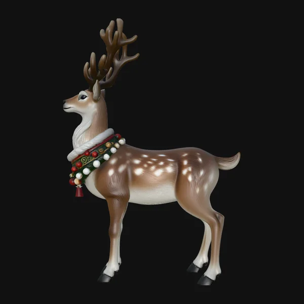 Christmas Reindeer Statue Design 2