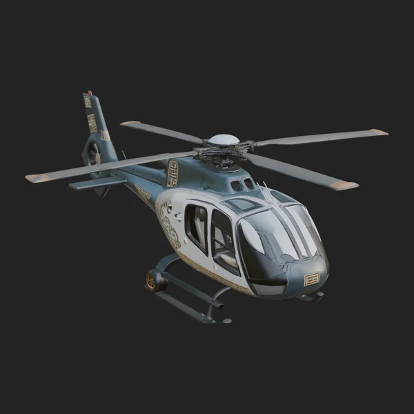 Civil Helicopter Model Design 11