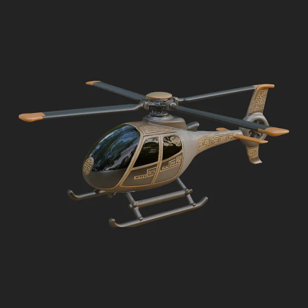 Civil Helicopter Model Design 14