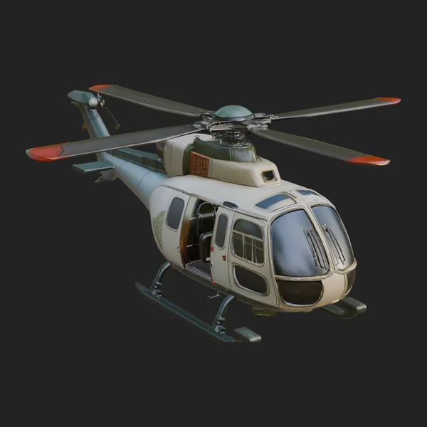 Civil Helicopter Model Design 16