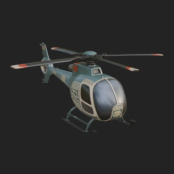Civil Helicopter Model Design 4