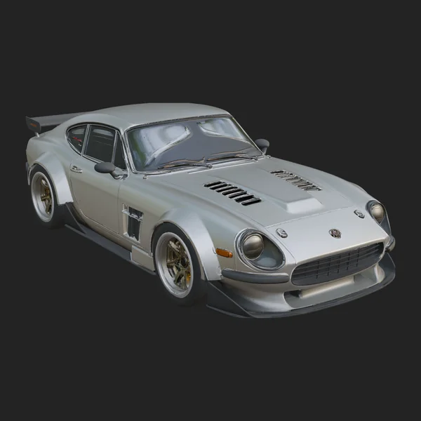 Classic Muscle Car Model Design 11