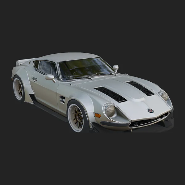 Classic Muscle Car Model Design 8