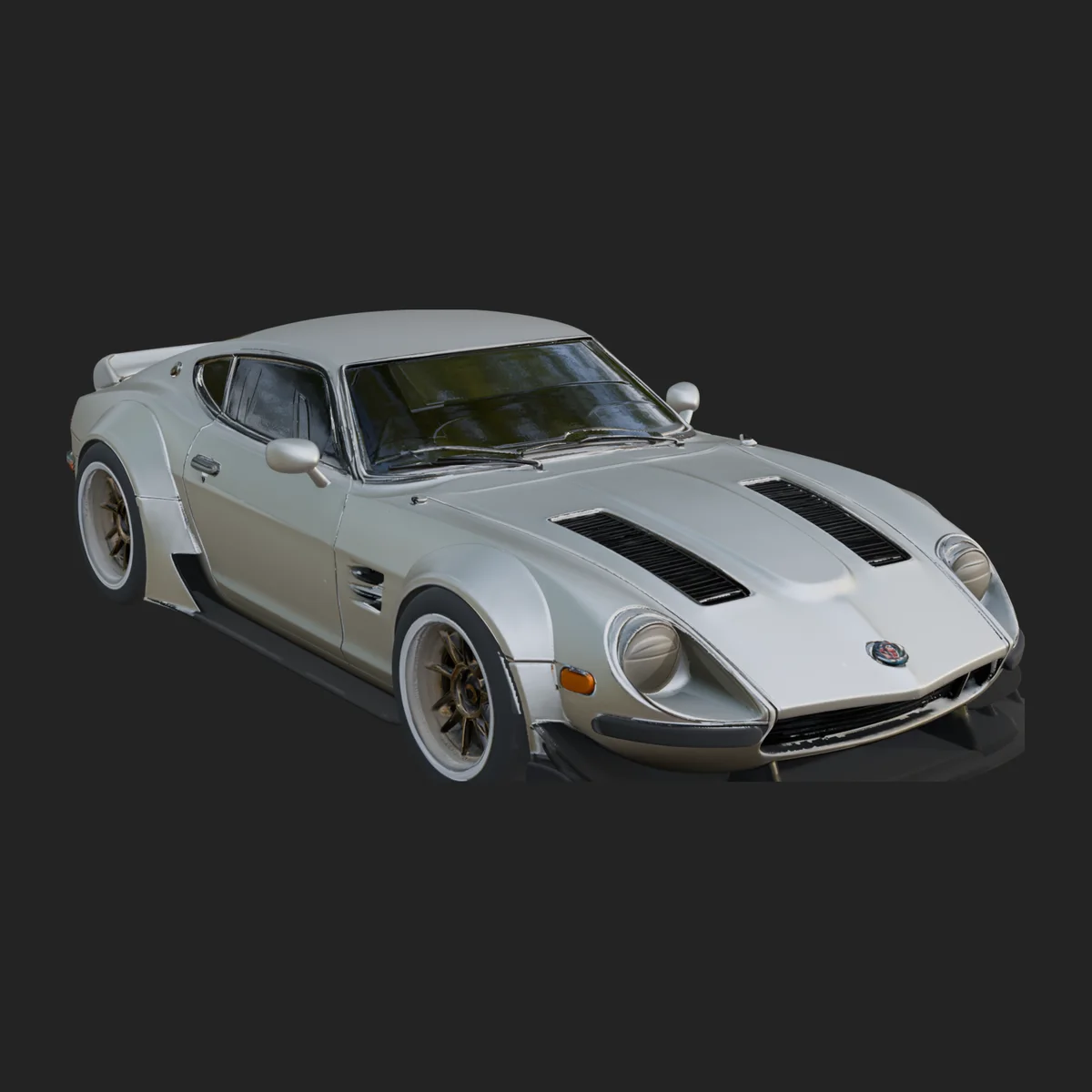 Classic Muscle Car Model Design 8