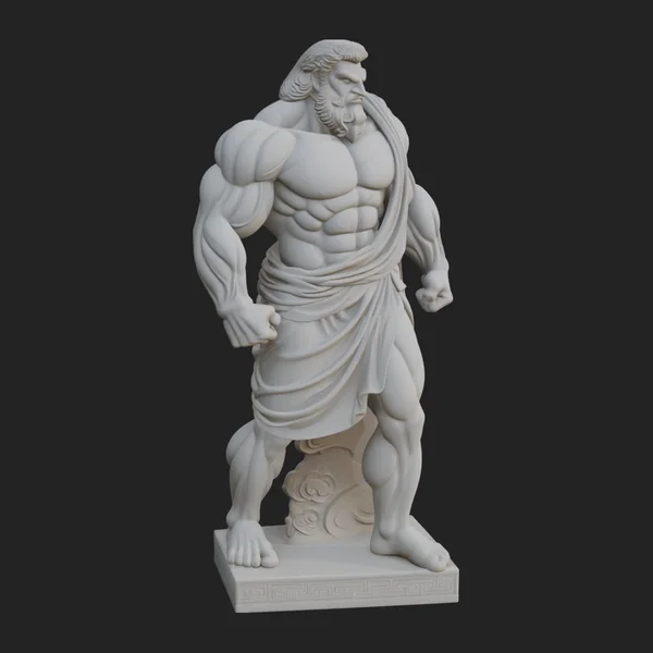 Classical Draped God Statue Design 6