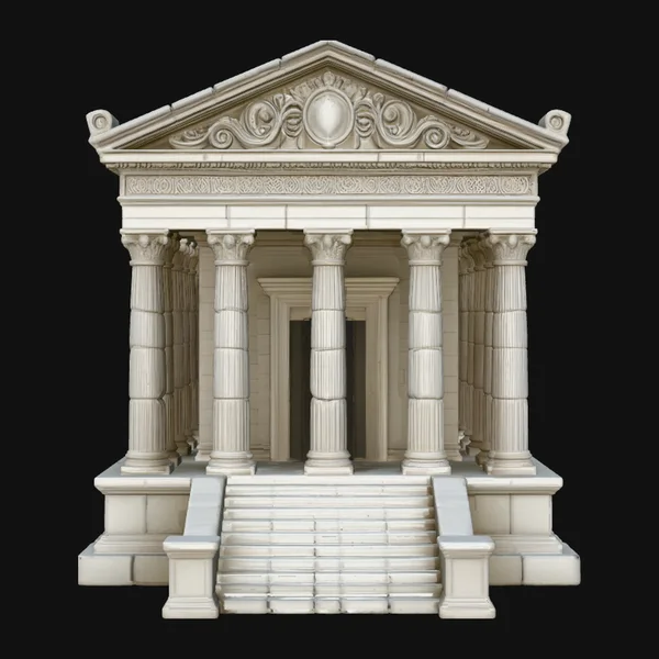 Classical Temple Model Design 2
