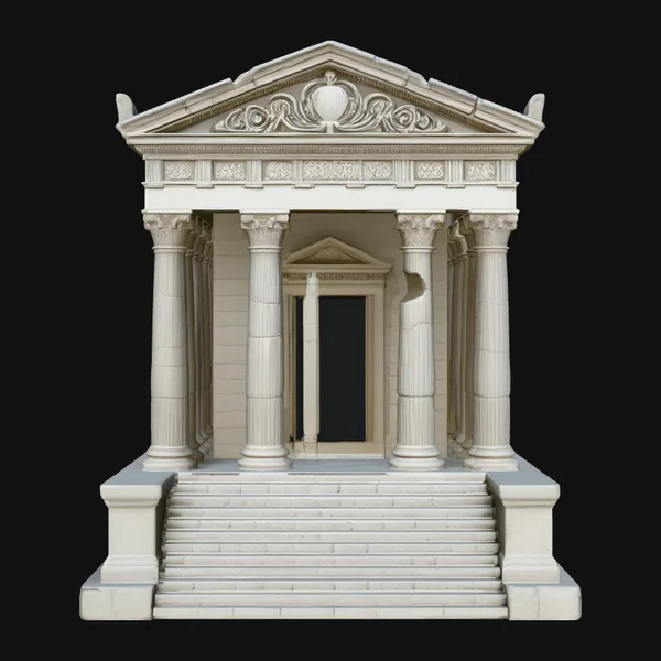 Classical Temple Model Design 4